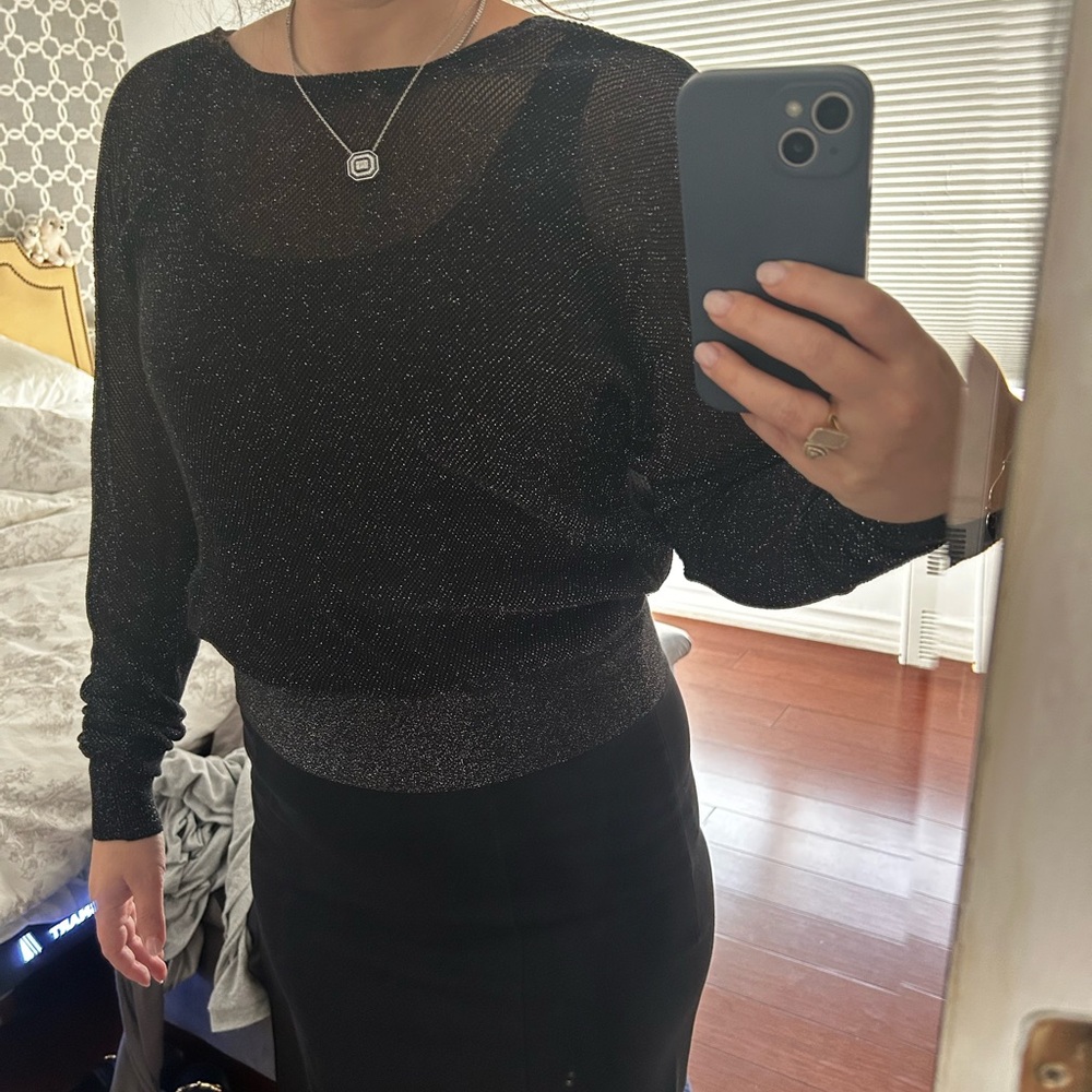 Make sparkle sweater